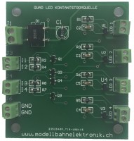 Vierfach Leuchtdioden Stromquelle Vierfach Leuchtdioden Stromquelle