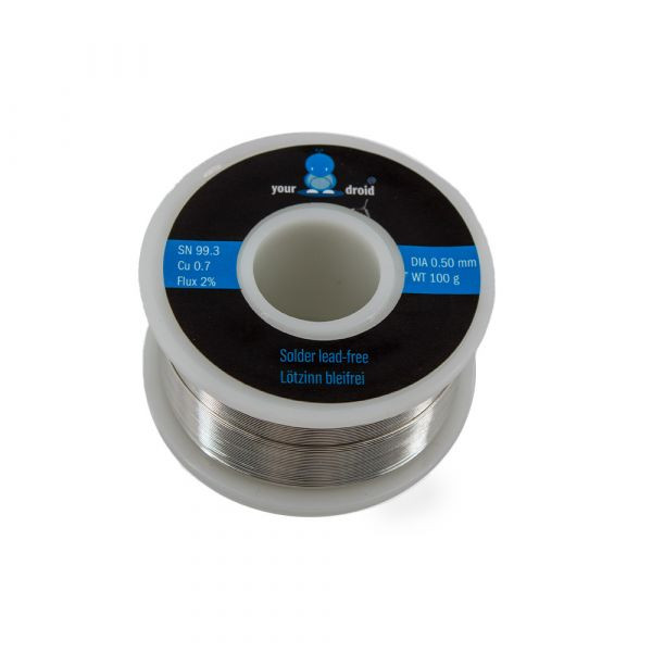Lötzinn 0,5mm / 100g bleifrei