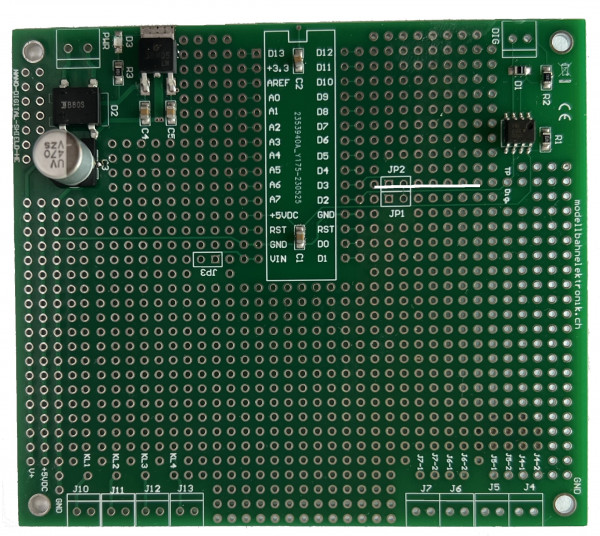 Digital-Development-Shield SMD teilbestückt