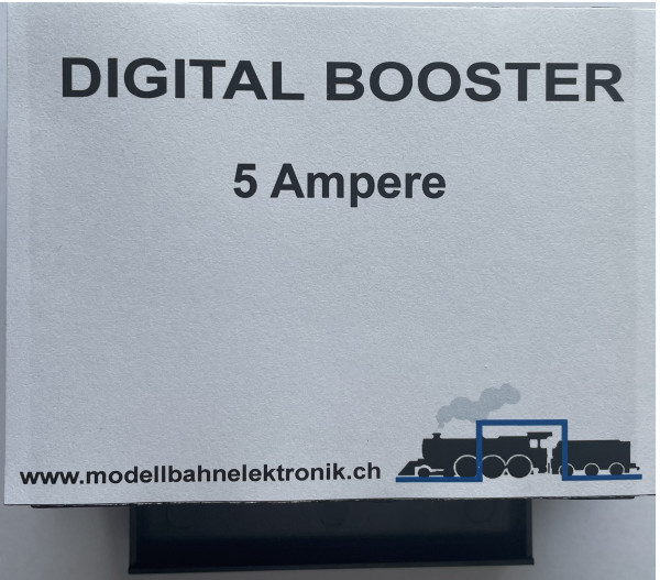 Gehäuse für DCC Booster 5 Ampere