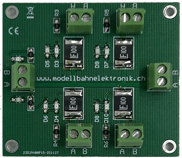 Modellbahn Sicherungsverteiler 2.0A